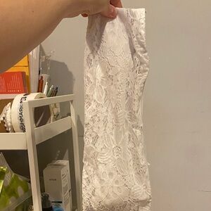 Cotton On Body White Lace Swim Coverup Bandeau